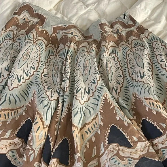 Bohemian Patterned Skirt - Multicolor - Picture 7 of 8